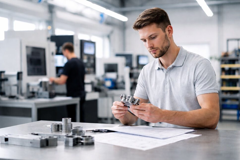 Moderne Fertigung mit Fokus auf Ressourcenschonung und nachhaltige Prozesse im Werkzeugbau